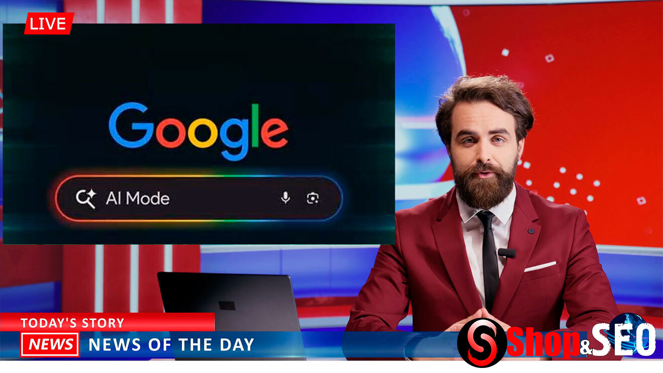 Загрузка в поисковой строке  Google ведёт к AI Mode